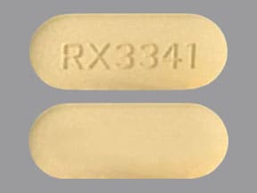 Imprint RX3341 - Baxdela 450 mg