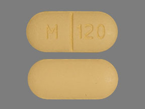 Imprint M 120 - abacavir 300 mg (base)