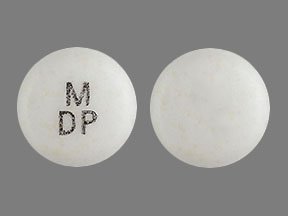 Image 1 - Imprint M DP - doxylamine/pyridoxine 10 mg / 10 mg