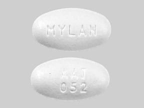 Image 1 - Imprint AAT 052 MYLAN - amlodipine/atorvastatin 5 mg / 20 mg