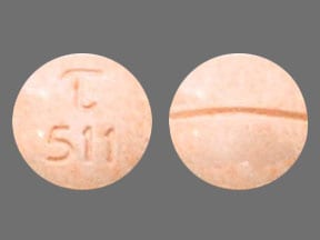 Image 1 - Imprint T 511 - benzphetamine 50 mg
