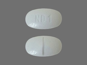 Imprint ND1 - dapsone 100 mg