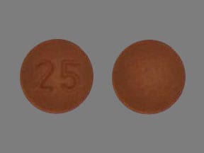 Image 1 - Imprint 25 - quetiapine 25 mg