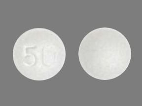 Imprint 50 - quetiapine 50 mg