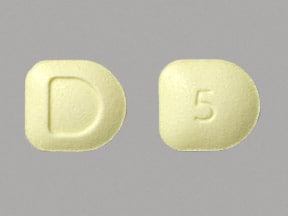 Image 1 - Imprint D 5 - Focalin 5 mg