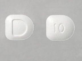 Image 1 - Imprint D 10 - Focalin 10 mg