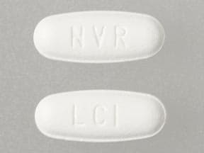 Imprint NVR LCI - Tekturna HCT 150 mg-12.5 mg