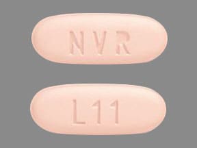 Imprint NVR L11 - Entresto sacubitril 97 mg / valsartan 103 mg