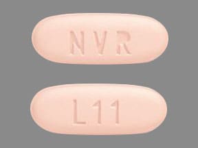 Image 1 - Imprint NVR L11 - Entresto sacubitril 97 mg / valsartan 103 mg