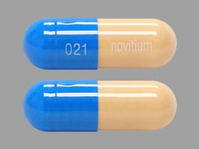 Image 1 - Imprint 021 novitium - prazosin 5 mg