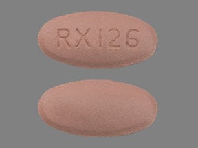 Imprint RX126 - valsartan 320 mg