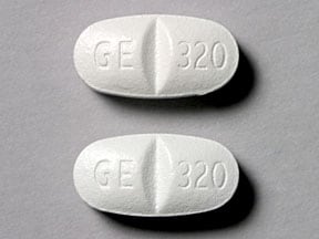 Imprint GE 320 GE 320 - Factive 320 mg