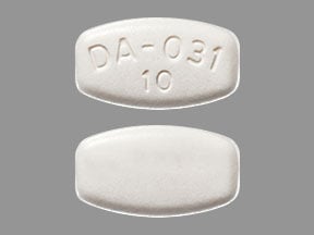 Imprint DA-031 10 - Abilify MyCite 10 mg