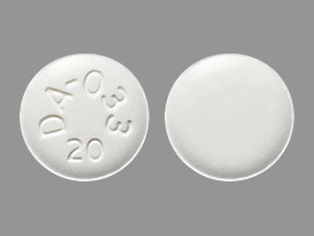 Imprint DA-033 20 - Abilify MyCite 20 mg