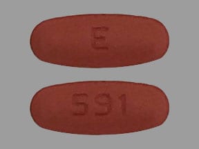 Imprint E 591 - aliskiren 300 mg