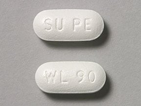 Image 1 - Imprint SU PE WL 90 - Sudafed PE Severe Cold acetaminophen 325 mg / diphenhydramine hydrochloride 12.5 mg / phenylephrine hydrochloride 5 mg
