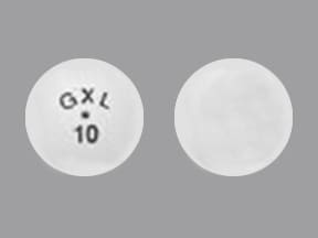Imprint GXL 10 - Glucotrol XL 10 mg