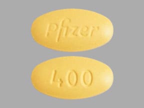 Imprint Pfizer 400 - Bosulif 400 mg