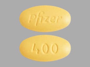 Image 1 - Imprint Pfizer 400 - Bosulif 400 mg