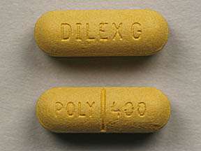 Image 1 - Imprint DILEX G POLY 400 - Dilex-G 400 dyphylline 200 mg / guaifenesin 400mg