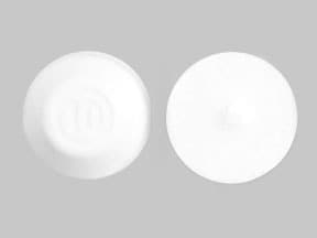 Image 1 - Imprint 10 - Saphris 10 mg (sublingual)