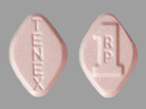 Imprint TENEX 1 RP - Tenex 1 mg