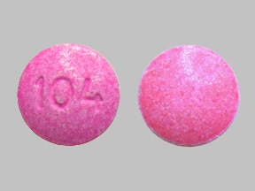 Image 1 - Imprint 104 - fluoride 0.55 mg (equiv. fluoride 0.25 mg)
