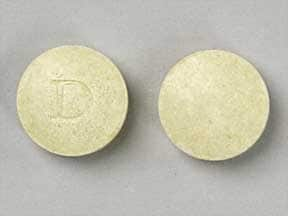 Imprint D - Devrom 200 mg