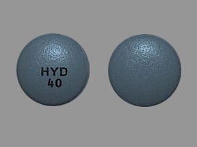 Imprint HYD 40 - Hysingla ER 40 mg