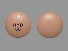 Image 1 - Imprint HYD 60 - Hysingla ER 60 mg