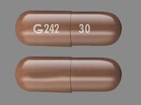 Image 1 - Imprint G 242 30 - Absorica 30 mg