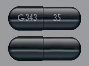 Image 1 - Imprint G343 35 - Absorica 35 mg