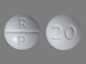 Image 1 - Imprint R P 20 - oxycodone 20 mg