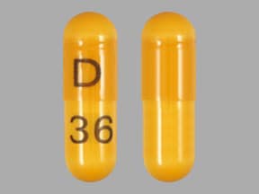 Imprint D 36 - efavirenz 200 mg