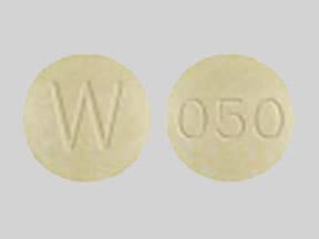 Image 1 - Imprint W 050 - Westhroid 32.5 mg (½ grain)