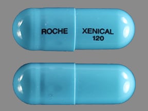 Imprint ROCHE XENICAL 120 - Xenical 120 mg