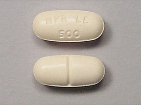Imprint NPR LE 500 - Naprosyn 500 mg