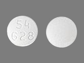 Imprint 54 628 - alosetron 0.5 mg (base)
