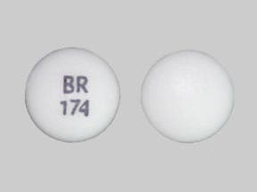 Imprint BR 174 - Aplenzin 174 mg