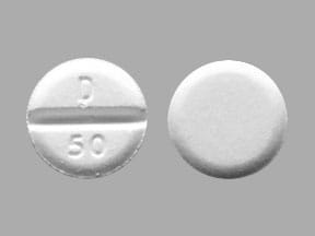 Image 1 - Imprint D 50 - Keveyis 50 mg