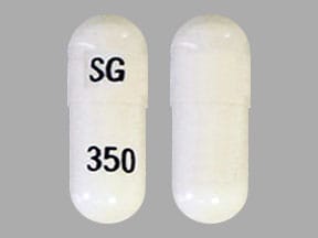 Imprint SG 350 - pregabalin 25 mg