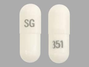 Imprint SG 351 - pregabalin 50 mg