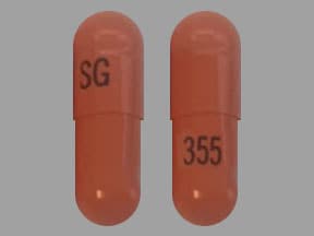 Imprint SG 355 - pregabalin 200 mg