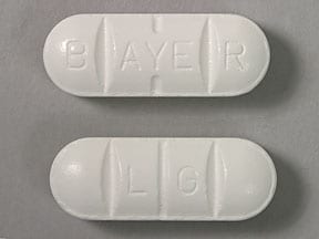 Imprint BAYER LG - Biltricide 600 mg