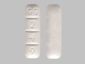 Imprint GG 249 - alprazolam 2 mg