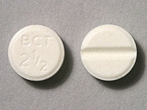 Imprint BCT 2 1/2 - bromocriptine 2.5 mg