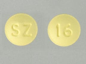 Imprint SZ 16 - eplerenone 50 mg