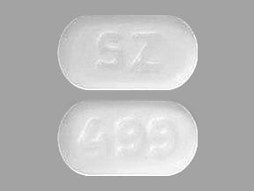 Imprint SZ 499 - ezetimibe 10 mg