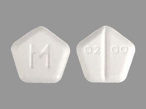 Image 1 - Imprint M 0200 - Motofen atropine sulfate 0.025 mg / difenoxin 1 mg