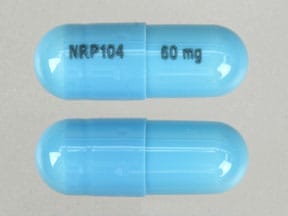 Imprint NRP104 60 mg - Vyvanse 60 mg